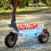 Scooter Eléctrico de Dos Ruedas con Doble Motor de 2000W2, Alcance de 80KM, Plegable, para Desplazamientos Diarios de Alta Resistencia