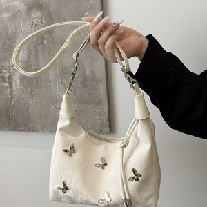 Sac à main convertible 3D Butterfly Dumpling Bag avec poignée supérieure et bandoulière - Product Image 4
