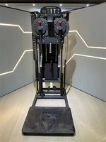 Machine professionnelle SK pour soulevements latéraux debout, équipement d'entraînement de force de qualité commerciale pour exercices Pec Fly, certifiée CE EN957