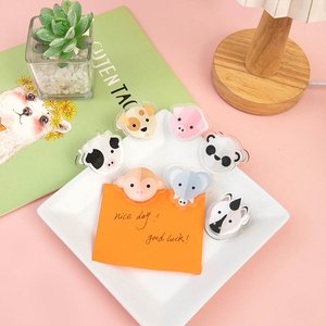 Clip de Papel con Diseño de Animal de Dibujos Animados, Doble Cara, para Sellado de Bolsas, Manualidades de Plástico, Venta al Por Mayor, Personalizable - Product Image 5