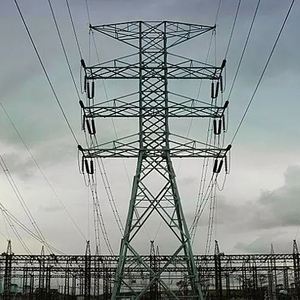 Torre de Celosía de Acero Galvanizado por Inmersión en Caliente Shenghong para Líneas Eléctricas y Telecomunicaciones LTE, Altura de 15M-200M, Vida Útil de Más de 50 Años - Product Image 1