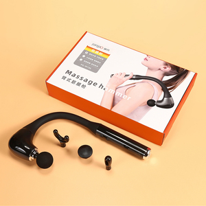 Vibrador eléctrico de percusión de tejido profundo, martillo de masaje de mango largo, pistola de masaje Fascial muscular de mano para hombro, espalda y pierna - Product Image 3