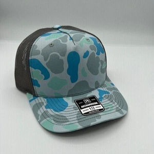 6 Panel Richardson 112 Trucker Hats High Quality Outdoor Baseball Caps Mesh Pre Curved Hunt Trucker Hat With Leather <b>Patch</b> - Product Image 4