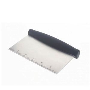 Grattoir de pâtisserie 3-en-1 en acier inoxydable pour décoration de gâteaux, spatule à pâte, coupe-pain en plastique, grattoirs à bol, coupe-pâtisserie - Product Image 4