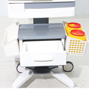 Duurzame Abs Multifunctionele Alles-In-Één Laptopkar Goed Voor Verpleegkundig Station Monitoring Medisch Instrument Ziekenhuis Trolley - Product Image 4