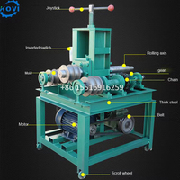 Électrique la machine à cintrer les tuyaux 16mm-76mm Machine à cintrer les tuyaux roulants