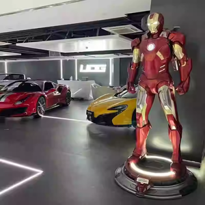 Ornements <span class=keywords><strong>Iron</strong></span> <span class=keywords><strong>Man</strong></span>, grande sculpture au sol, décorations lumineuses <span class=keywords><strong>Marvel</strong></span> <span class=keywords><strong>Comics</strong></span>, modèle 1:1, décorations pour salon, centre commercial - Product Image 5