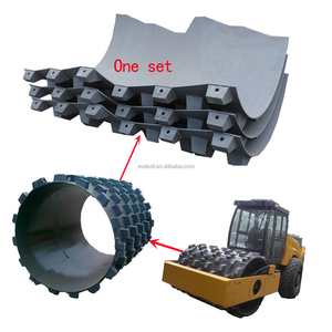 Kit de rouleaux à pieds de mouton Kepai avec tambour unique (diamètre 0,8-2 m) Vitesse de déplacement de 15 km/h pour compacteur de route - Product Image 2