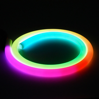 Bande de néon à diode flexible en silicone personnalisée en gros 2300k-6000k LED Pixel Tube Neon D22 mm RGBW LED Neon Lights