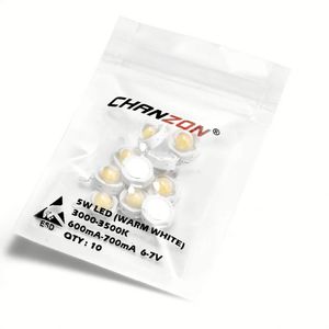 10pcs công suất cao dẫn chip 5W ấm Natual mát lạnh trắng đỏ màu xanh lá cây màu xanh vàng 440nm 660nm 380-840nm <span class=keywords><strong>Epistar</strong></span> cho Diy Spotlight - Product Image 6