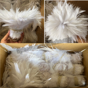 Selle teintée Hackle Poulet <span class=keywords><strong>Coq</strong></span> <span class=keywords><strong>Plume</strong></span> <span class=keywords><strong>pour</strong></span> Artisanat DIY Fly Tying Chapellerie Carnaval <span class=keywords><strong>Cheveux</strong></span> Boucle D'oreille Accessoire Fête Décor À La Maison - Product Image 3