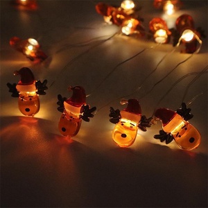 L hộp pin LED dây Đồng đèn Cổ Tích Vòng Hoa chuỗi đèn giáng sinh ngày Valentine trang trí đèn Halloween - Product Image 2