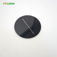 Panneau solaire monocristallin PERC D80 brillant anti-âge à haute conversion FOLDSUN, efficacité de 22,7 %, garantie de 3 ans