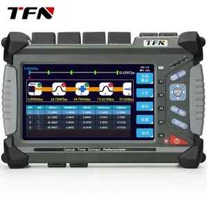 TFN F7-S4 SM 1310/1550nm 45/43dB 240KM yüksek hassasiyetli optik zaman alan reflektometri OTDR