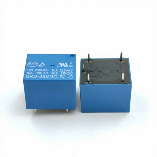 10pcs Original 5 Pin 10A SRD PCB Coil Power Relay SRD-03VDC-SL-C SRD-05VDC-SL-C