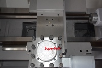 Centre de tournage CNC horizontal de haute précision SuperTech CK0640 pour le tournage des métaux - Coupe automatique, tourelle à 4 postes