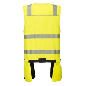 PORTWEST - PW308YBRXXXL PW3 Clase 1 Chaleco de herramientas Amarillo/Negro-EAN 5036108355136 CHAQUETAS DE TRABAJO INVIERNO SOFTSHELL Y CHAQUETAS ACOLCHADAS - Product Image 2