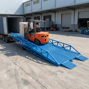 Rampa Mobile Idraulica da 6T, 8T, 10T, 12T, 15T per Carico Container e Carrelli Elevatori - Vendita all'Ingrosso Diretta dalla Fabbrica - Product Image 1