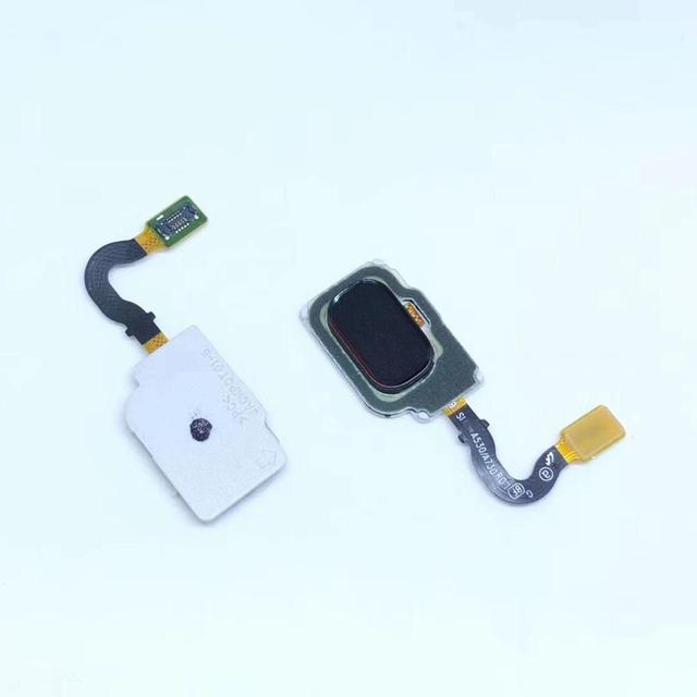 For Samsung Galaxy A8 2018 Home Button Fingerprint Sensor With Flex Cable A530 A730