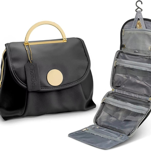 Portable Foldable Large Capacity Makeup Storage Case with Wash <b>Bag</b> Storage Multifunctional Home Use - Product Image 1