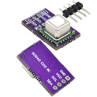 Module de capteur de gaz SCD40 SCD41, détecte le CO2, le dioxyde de carbone, la température et l'humidité dans un seul capteur, communication I2C