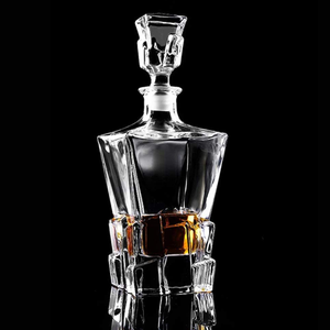 Bán Sỉ Chất Lượng Tốt Nhất Nhà Sang Trọng Sử Dụng Cao Cấp Rượu <span class=keywords><strong>Whisky</strong></span> Tequila Chì Miễn Phí 800Ml Chai Thủy Tinh Độc Đáo Rock Thiết Kế Tái Sử Dụng - Product Image 2