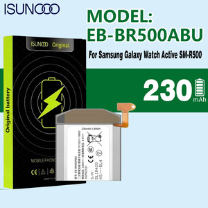 EB-BR500ABU 230mAh para <span class=keywords><strong>Samsung</strong></span> Galaxy Watch Active <span class=keywords><strong>SM</strong></span>-<span class=keywords><strong>R500</strong></span> Batería Recargable - Product Image 1