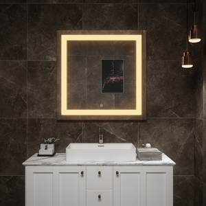 Bathroom <b>Mirror</b> with <b>Light</b> <b>Mirror</b> with Led <b>Light</b> Led <b>Light</b> <b>Mirror</b> - Product Image 1