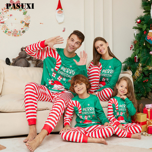 PASUXI Pyjamas de Noël Famille 2025 – Tenues Assorties Mère Enfant, <span class=keywords><strong>Maman</strong></span> Fille, <span class=keywords><strong>Bébé</strong></span> Garçon Filles, Vêtements - Product Image 1