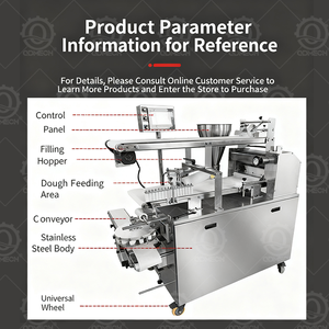 HN QDMECH otomatik buhar topuz yeni Siopao <span class=keywords><strong>Dim</strong></span> doldurma <span class=keywords><strong>Sum</strong></span> hamur hindistan Nepal momo Baozi ticari Maker makinesi - Product Image 2