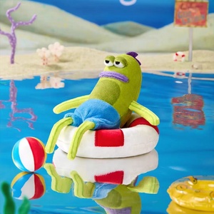 Nuove Scatole a Sorpresa 2026 Originali al 100% - Serie 6 Pezzi/Set <span class=keywords><strong>SpongeBob</strong></span> e i Amici di Bikini Bottom - Simpatiche Bambole di Peluche e Portachiavi Decorativi - Product Image 3