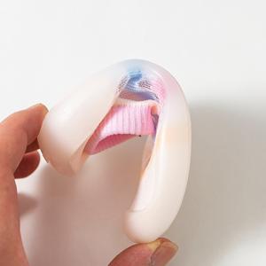 Универсальные детские туфли-носки с гибкой мягкой подошвой в полоску, подходят для стартапов и бизнес-моделей дропшиппинга - Product Image 3