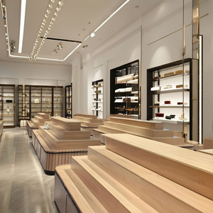 Meubles de vitrine commerciaux sur mesure en bois blanc pour les magasins de bijoux, les centres commerciaux, les hôtels - Product Image 1