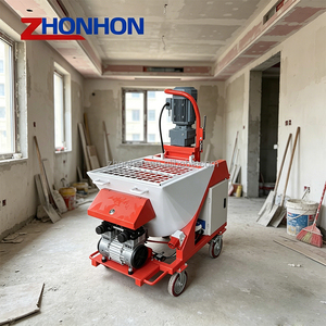 Pompe à mortier industrielle haute pression et haute efficacité avec moteur 5500W pour le lissage des sols de grands entrepôts - Product Image 1