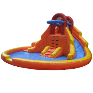 <span class=keywords><strong>2025</strong></span> nóng bán siêu vui vẻ Bouncer inflable hồ bơi đồ chơi với Slide cho trẻ em chơi nước - Product Image 1
