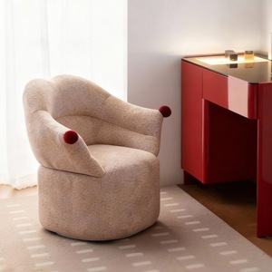 เก้าอี้โซฟาเดี่ยวโครงสร้างหุ้มเบาะที่เป็นที่รู้จักกันดี เหมาะสำหรับห้องนั่งเล่น ห้องนอน ใช้โดยนักออกแบบ - Product Image 4