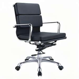 विस्फोटक मॉडल आरामदायक Ergonomic कंप्यूटर कार्यालय की कुर्सी कार्यकारी चमड़े ऊंचाई समायोज्य कार्यालय की कुर्सी - Product Image 6