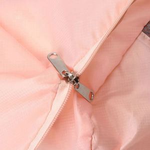 Bolso de Mano Plegable 2 en 1, Informal, para Viajes al Aire Libre, Ultraligero, Impermeable, de Poliéster Rosa, de Doble Uso, Mochila Plegable para Mujer - Product Image 4