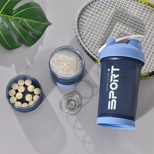Botella Mezcladora de Proteínas MAIMAI Personalizada con Logotipo, Libre de BPA, de Plástico Tritan, con Bola Mezcladora de Metal - Product Image 1