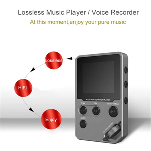 Reproductor de Música HiFi DAP de Aleación de Zinc con Bluetooth 4.2, Reproductor de Música sin Pérdidas DSD con Chip DAC y Ecualizador para Audiófilos, Ideal para Regalo - Product Image 3