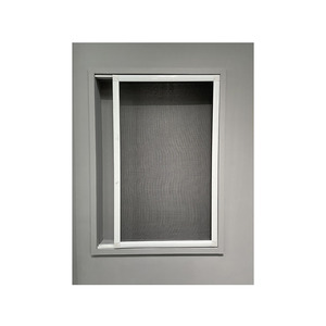 Cortinas de mosquitera Pantalla de ventana decorativa directa de fábrica Pantalla de ventana de mosquito retráctil o fija personalizada - Product Image 4