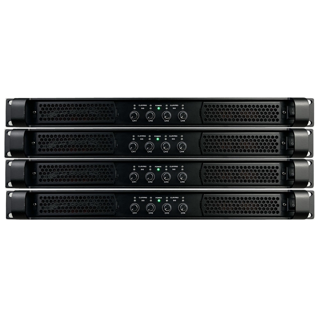 4*2500w 8Ohm  Digital Amp 1u High Quality 4 Channel Class d Amplifier