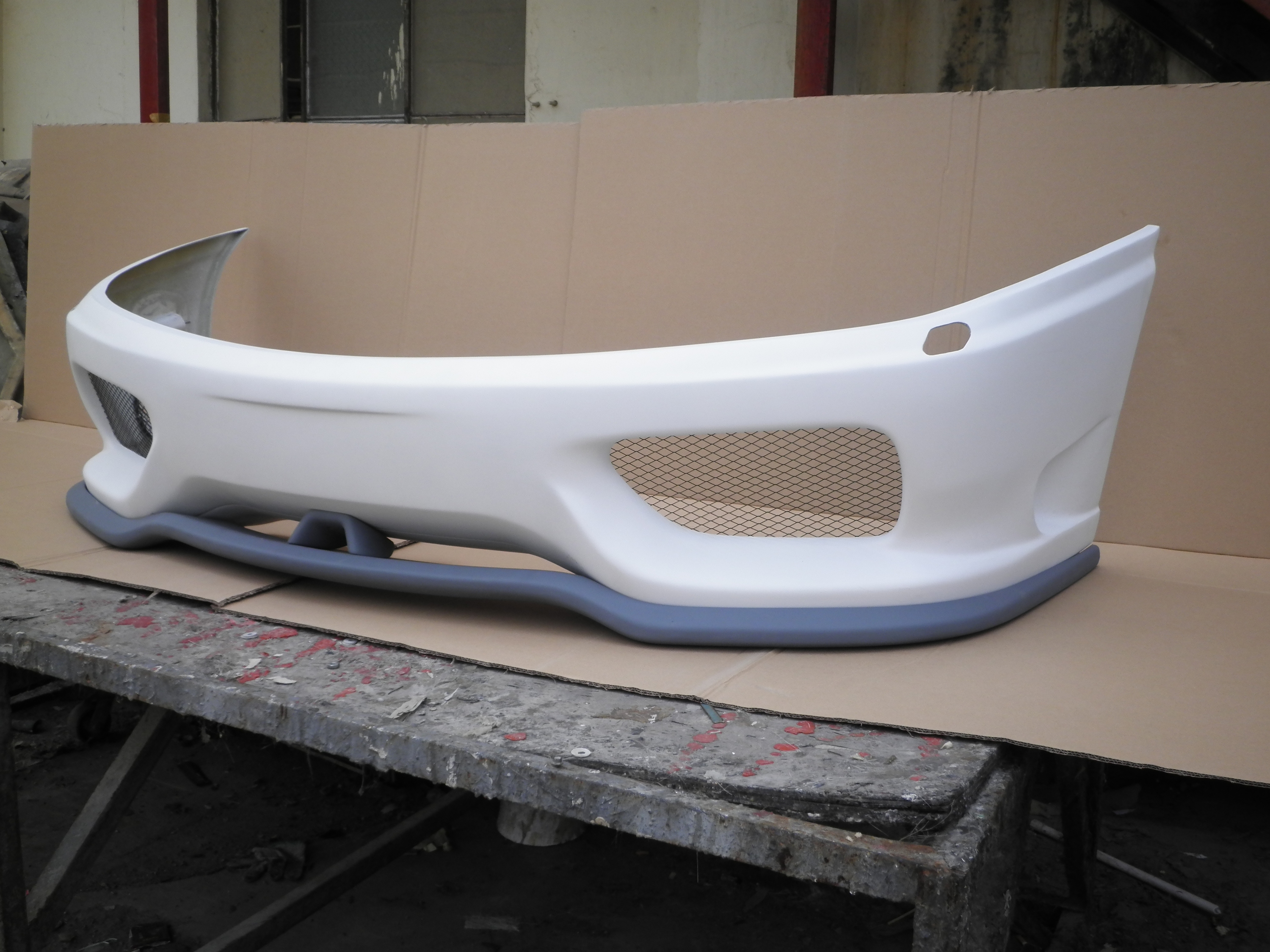 Ferrari 360 Front Bumper Lip - Hudes FRP Fitment