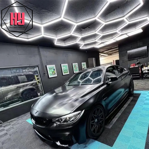 健身房理发店办公室汽车美容洗车站新型六角形发光二极管灯 - Product Image 1