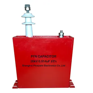 Condensateur psu PFN 26kV 0.014uF, condensateur de impulsion de haute tension 26000V 14nF