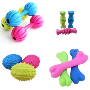 Multiple Teeth Cleaning Toys TPR <b>Bite</b> Resistant Chew Dogs Durable Rubber Grinding Training Toy Interactive Pet Squeak Toys - Product Image 6