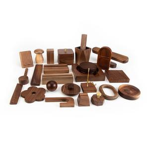 Meubles de cuisine et de chambre en bois de noyer noir sur mesure de haute qualité - Design moderne, résistant à l'eau, écologique, garantie 1 an, 3D - Product Image 4