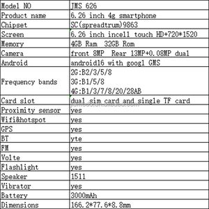 Versión Global, Teléfono Inteligente Android <span class=keywords><strong>de</strong></span> Última Generación, Precio Bajo, Original, Barato, 4G, Doble SIM, Desbloqueado, Teléfono Móvil Android - Product Image 6