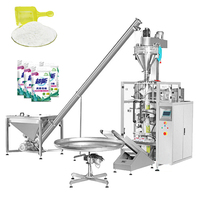 Machine d'emballage remplissante verticale de poudre de café VFFS sac 3 en 1 machine d'emballage remplissante d'emballage de bâton de poudre de café instantané