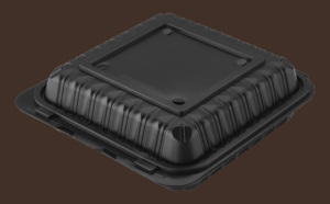 Contenedor de Alimentos Desechable de PP, de un Solo Compartimento, Apto para Microondas, con Tapa - Product Image 3
